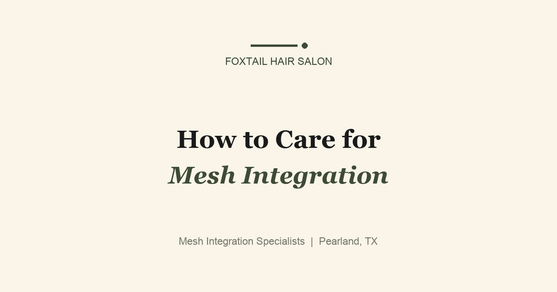How to Care for Your Mesh Integration System