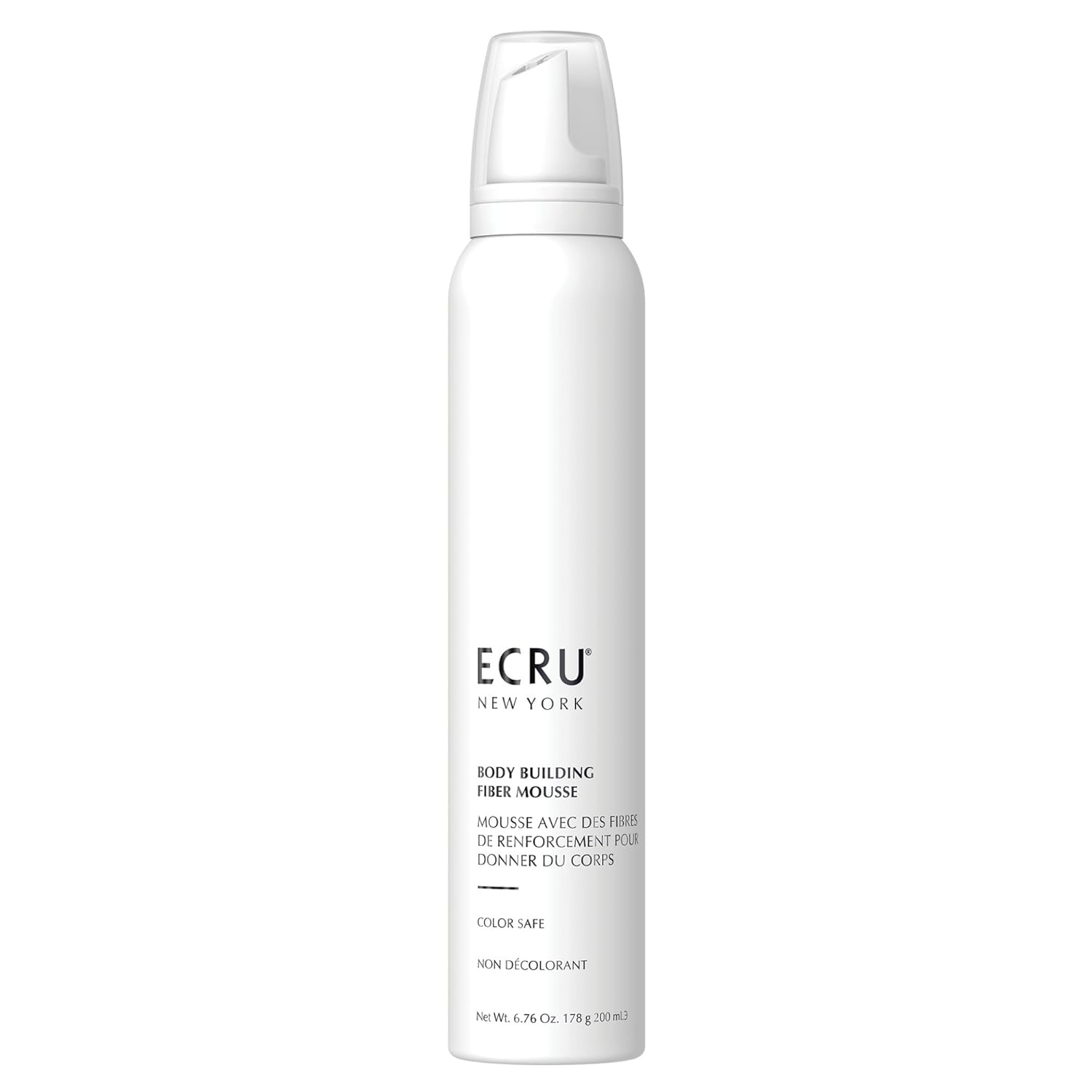ECRU New York Body Building Fiber Mousse Profess 6.76 Oz